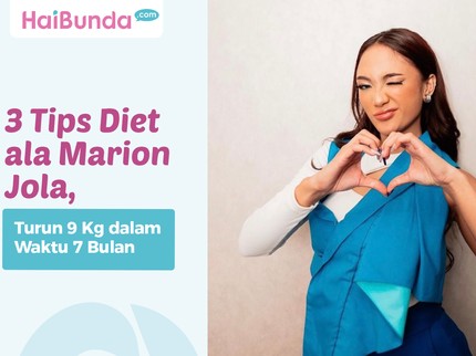 3 Tips Diet ala Marion Jola, Turun 9 Kg dalam Waktu 7 Bulan