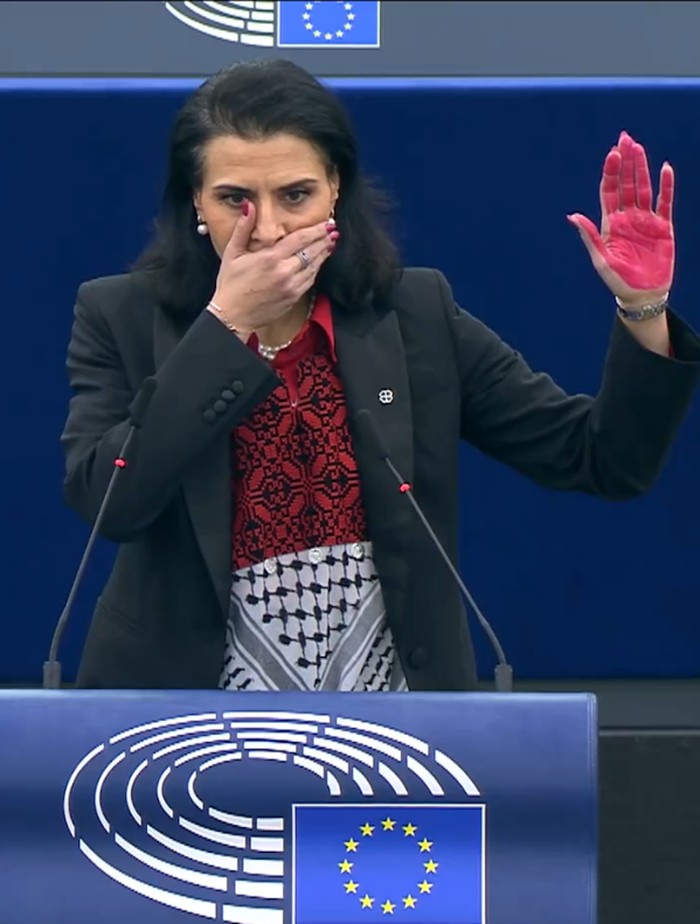 Aksi Anggota Parlemen Swedia Kecam Uni Eropa soal Genosida Israel di Palestina: HAM Punya Warna Kulit