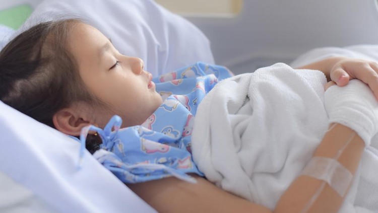 Anak sakit karena virus