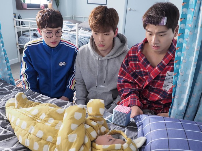 Selain dibintangi Kim Jung Hyun, Lee Yi Kyung hingga Son Seung Won yang selalu mengundang gelak tawa penonton karena aksi kocaknya, kurang lengkap jika tidak menyebutkan karakter bayi di dalamnya./ Foto: hancinema.net