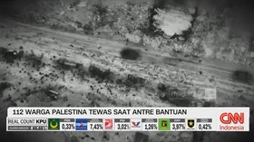 VIDEO: 112 Warga Palestina Tewas Saat Antre Bantuan