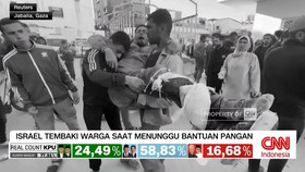 VIDEO: Israel Menembaki Warga Saat Menunggu Bantuan Pangan