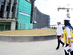 Pembangunan Kantor Presiden di IKN 92%, Bilah Sayap Garuda Rampung Pekan Depan
