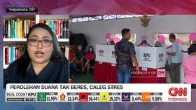 VIDEO: Hasil Perolehan Suara Tak Beres, Caleg Stres
