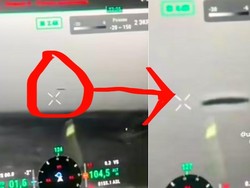 Penampakan UFO Melayang di Atas Zona Perang Ukraina Rusia