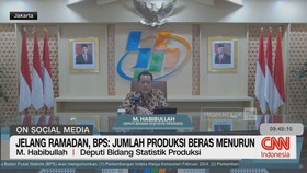 VIDEO: Jelang Ramadan, BPS: Jumlah Produksi Beras Menurun