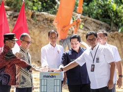 Bank Mandiri Groundbreaking Kantor Layanan Berbasis Digital di IKN