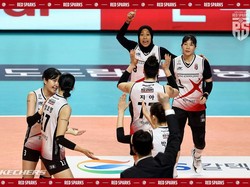 Pink Spiders Vs Red Sparks: Megawati Cs Takluk 0-3, Gagal ke Final