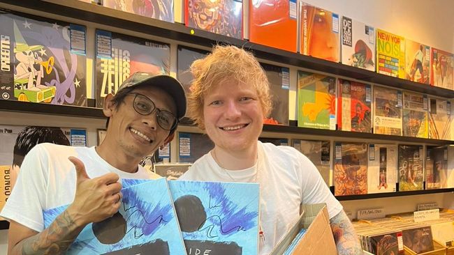 Kehebohan Ed Sheeran Saat Blusukan di Pasar Santa Jakarta, Apa Tujuannya Sebenarnya?