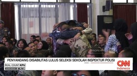 VIDEO: Penyandang Disabilitas Lulus Seleksi Sekolah Inspektur Polisi