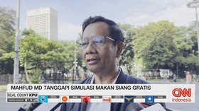 VIDEO: Mahfud MD Tanggapi Simulasi Makan Siang Gratis