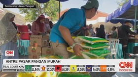 VIDEO: Antre Pasar Pangan Murah
