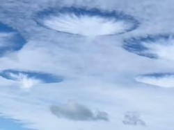 NASA Potret Awan Berlubang Mengerikan di Langit Florida, UFO?