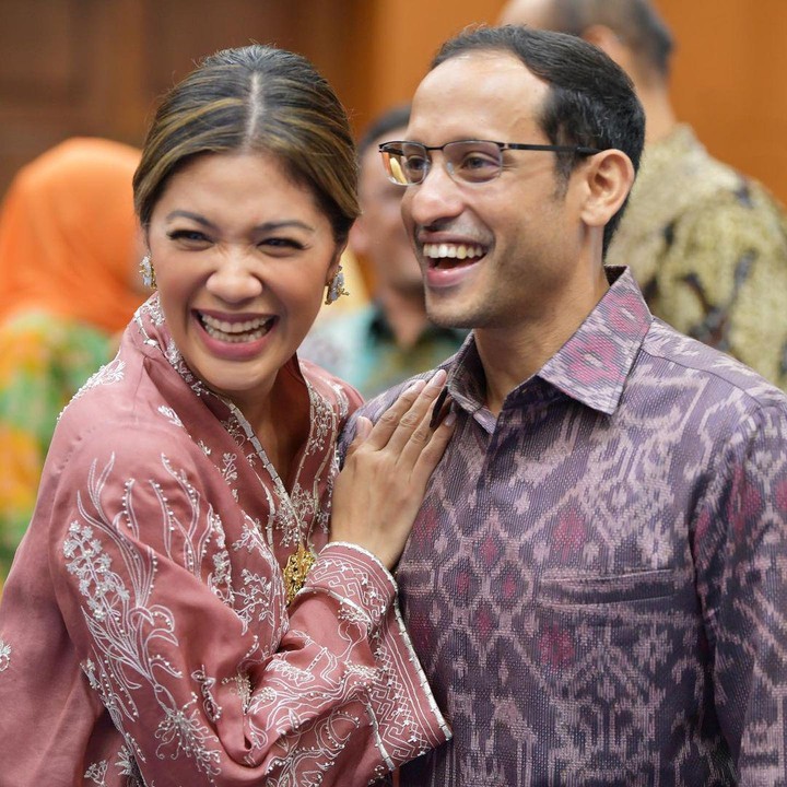 <p>Meski terdapat perbedaan, Nadiem dan Franka kerap terlihat harmonis di usia pernikahannya yang hampir menginjak 10 tahun. (Foto: Instagram@frankamakarim)</p>