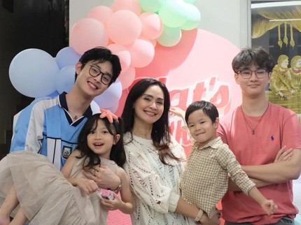 7 Potret Natalie Margareth & 4 Anak, Single Parent hingga Pernah Alami Gangguan Psikis