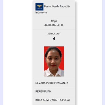 Partai Garuda Pecat Devara Putri yang Jadi Otak Pembunuhan Cinta Segitiga