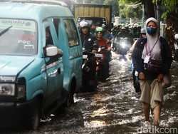 Jabodetabek Diguyur Hujan hingga 17 Maret, BMKG: Disertai Angin Kencang Sore-Dini Hari