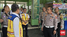 Korlantas Polri Siapkan Buffer Zone Tol Merak saat Mudik Lebaran 2024