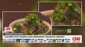 VIDEO: Kuliner Sop Daging Sapi Berempah Rasanya Mewah
