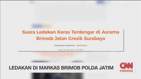 VIDEO: Ledakan Di Markas Brimob Polda Jatim