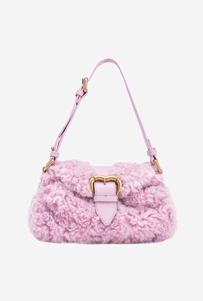 Pinko Mini Jolene Bag Faux Fur Pilihan Statement Bag Paling Menggiurkan dari Pinko