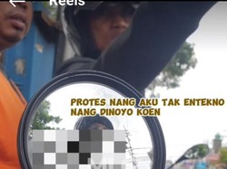 Viral Biker Ngamuk Saat Ditegur Merokok Sambil Berkendara di Kota Malang