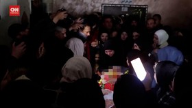 VIDEO: Pemakaman Remaja Palestina Tewas Ditembak Israel di Tepi Barat