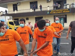 Serang Sopir Truk Pakai Sajam-Senapan, Ketua-Sekjen IPK Pancur Batu Ditangkap