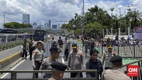 Massa Demo Hak Angket Pemilu di Depan  DPR Bubar, Jalanan Dibuka Lagi