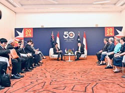 Momen Jokowi Hadiri Resepsi KTT Khusus ASEAN-Australia