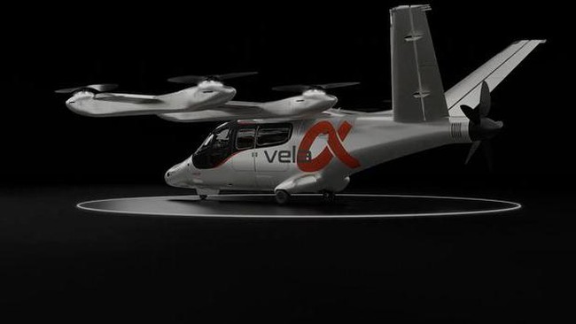 Vela Alpha adalah taksi terbang yang lagi dikembangkan di Indonesia, sedangkan EHang 216 merupakan produk impor China.