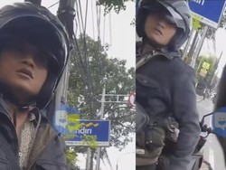 Viral Pemotor Ngamuk Usai Ditegur Jangan Ngerokok di Jalan Raya
