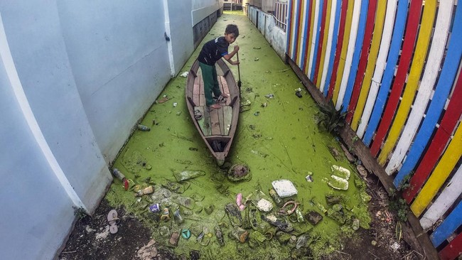 FOTO: Muaro Jambi Lumpuh Direndam Banjir Selama 2 Bulan