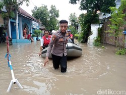 Banjir Terjang Kota Mojokerto, Ribuan Warga Terdampak