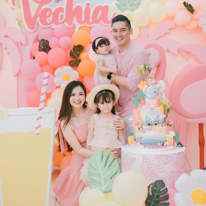 <p>Aktris berusia 37 tahun itu tak pernah melewatkan momen penting keluarganya, terutama ketika Si Kecil berulang tahun, nih. (Foto: Instagram @frandaaa87)</p>