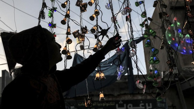 FOTO: Menanti Gencatan Senjata di Gaza Jelang Ramadan