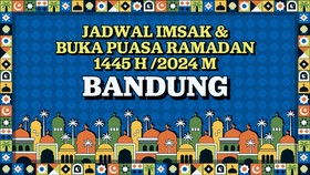 INFOGRAFIS: Jadwal Imsakiyah & Buka Puasa Ramadan 1445 H/2024 Bandung