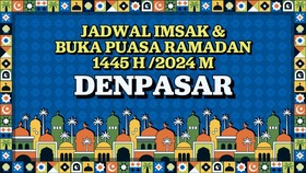INFOGRAFIS: Jadwal Imsakiyah & Buka Puasa Ramadan 1445 H/2024 Denpasar