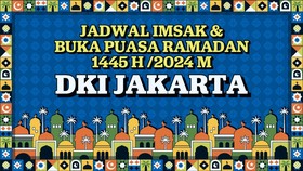 INFOGRAFIS: Jadwal Imsakiyah & Buka Puasa Ramadan 1445 H/2024 Jakarta