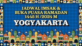 INFOGRAFIS: Jadwal Imsakiyah & Buka Puasa Ramadan 1445 H/2024 DIY