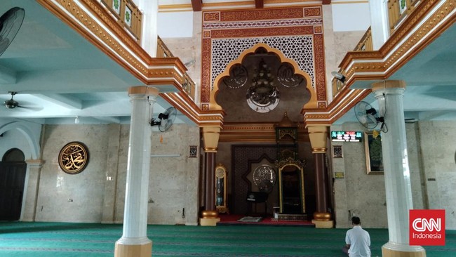 Masjid Al Muhajirin yang berdiri sejak 1908 menjadi saksi peradaban kampung islam di Desa Adat Kepaon, Denpasar, Bali.