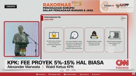 VIDEO: KPK: Fee Proyek 5%-25% Hal Biasa