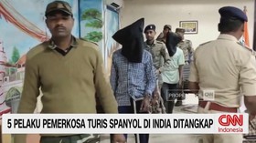 VIDEO: 5 Pelaku Pemerkosa Turis Spanyol di India Ditangkap