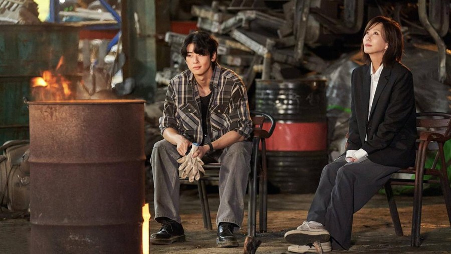 Penampilan Cha Eun Woo viral jadi kuli bangunan di drama Korea Wonderful World Penampilan Cha Eun Woo viral jadi kuli bangunan di drama Korea Wonderful World