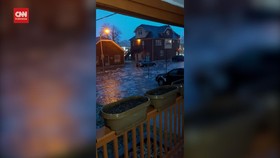 VIDEO: Hujan Deras Ubah Jalanan Wisconsin jadi Sungai
