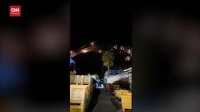 VIDEO: Penampakan Serangan Udara di Perbatasan Israel-Lebanon