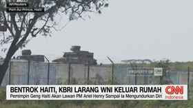 VIDEO: Bentrok Haiti, KBRI Larang WNI Keluar Rumah