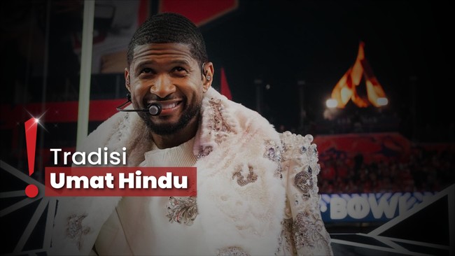 Liburan di Bali dan Lakukan Tradisi Melukat, Usher Dapat Panggilan Lokal