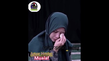 img-title Nangis Baca Kalimat Syahadat, Agnes Monica: Sebelum Masuk Islam Saya Itu...