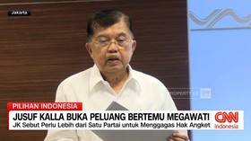 VIDEO: Jusuf Kalla Buka Peluang Untuk Bertemu Megawati